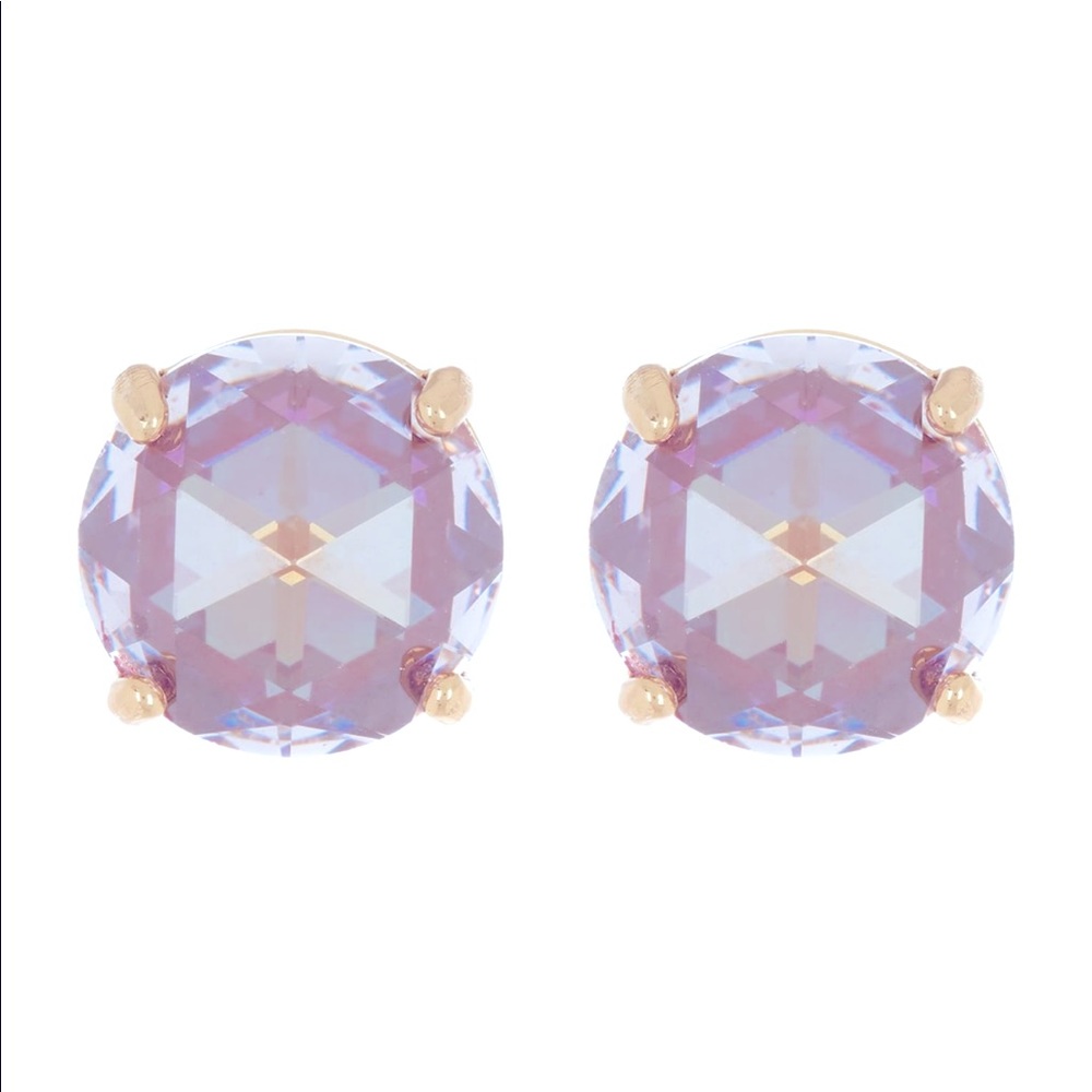 Kate Spade New York Round CZ Stud Earrings EUC